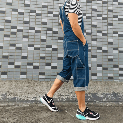 Salopette Short<br> Grande Taille Bermuda