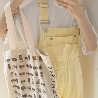 Salopette Jean<br> Jaune Pastel