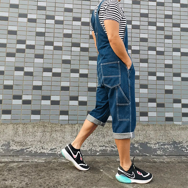 Salopette Short<br> Grande Taille Bermuda