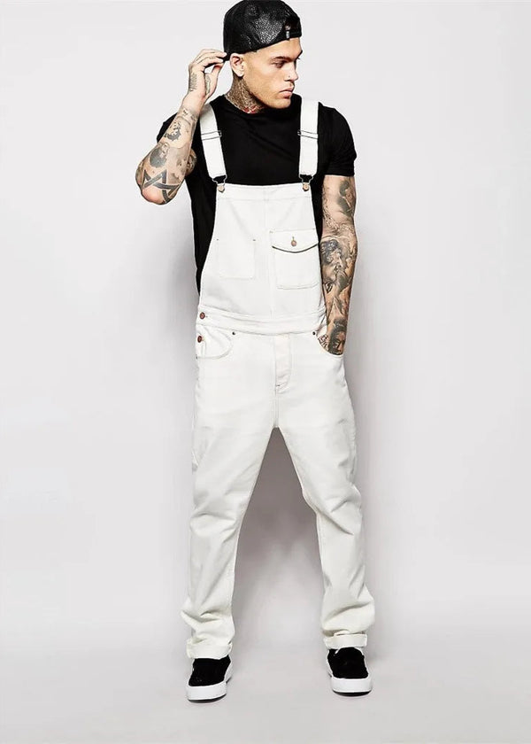 Salopette Jean Blanche Oat