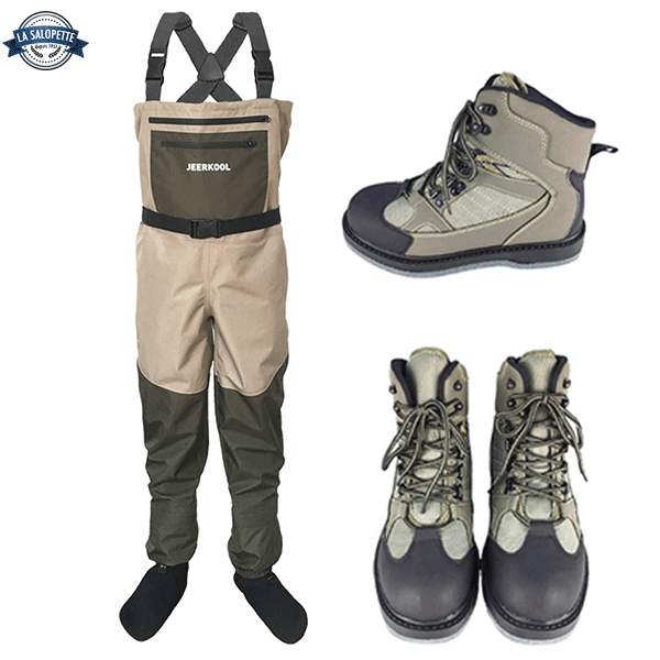 Waders de Pêche<br> avec Chaussures