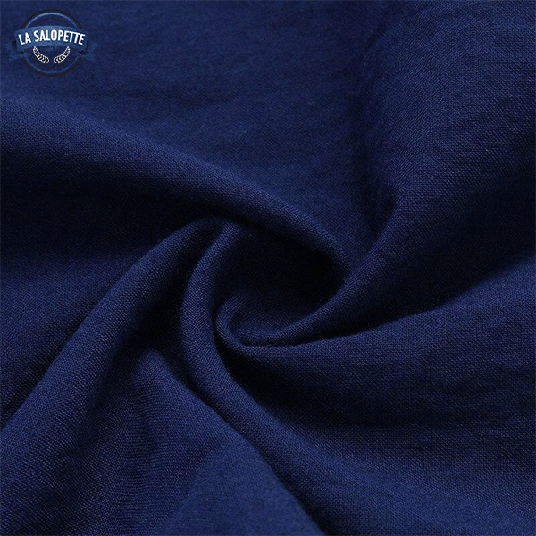 Salopette Vintage<br> Bleue Marine Femme Hippie