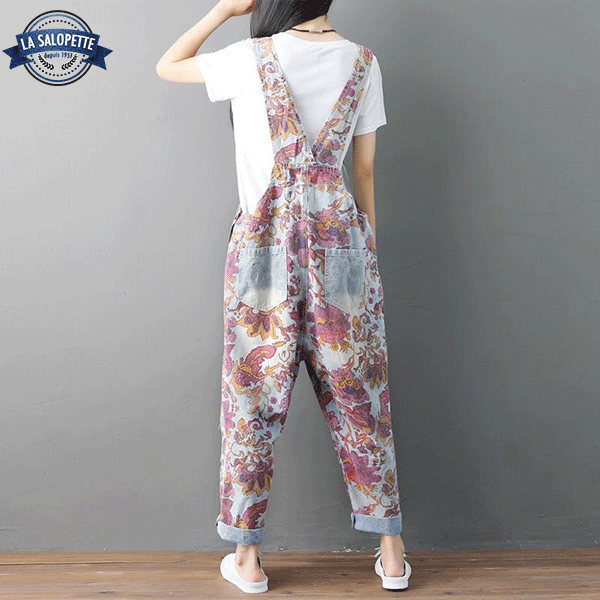 Robe Salopette<br> Rose de Porcelaine