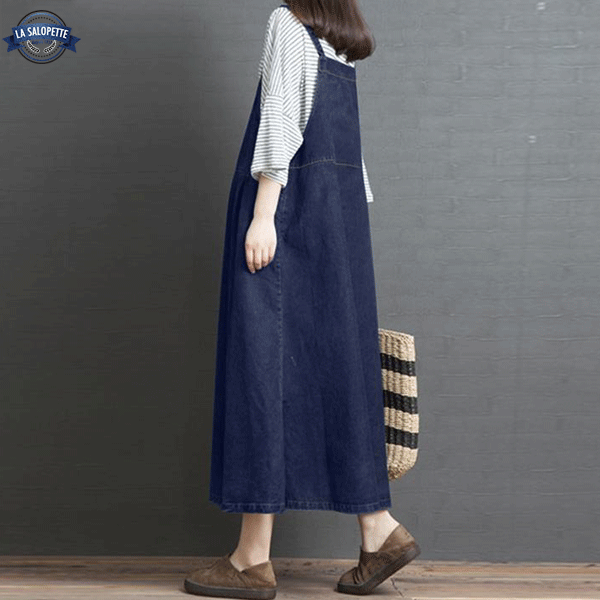 Robe Salopette<br> Jean Longue Noukon