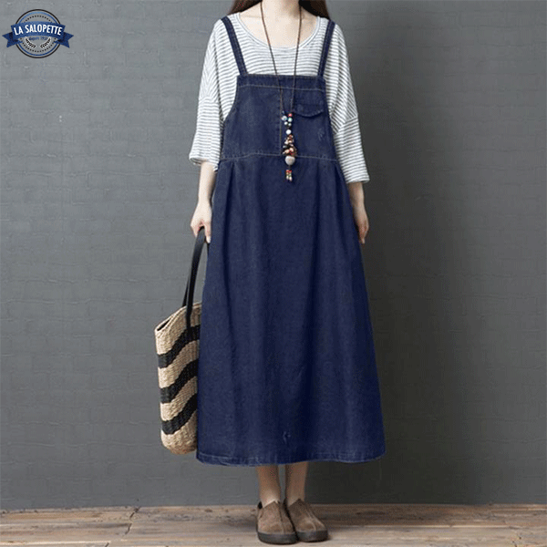 Robe Salopette<br> Jean Longue Noukon