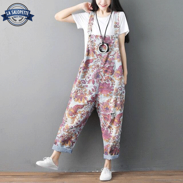 Robe Salopette<br> Rose de Porcelaine