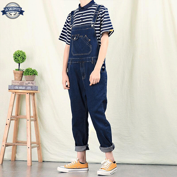 Salopette en Jean Bleu de Minion