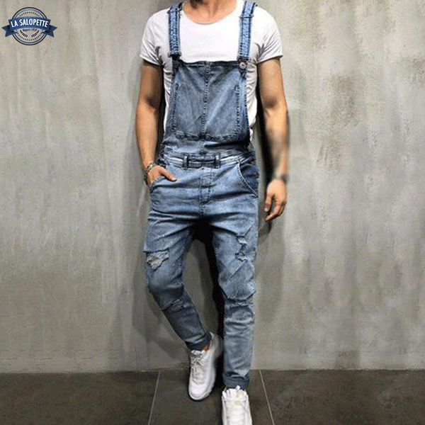 Salopette Homme Bleue