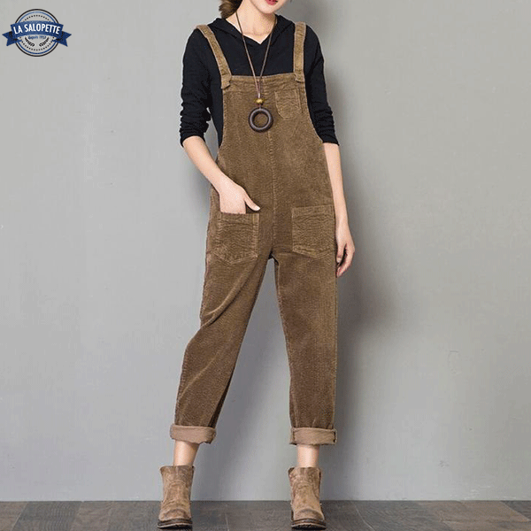 Salopette Marron Cow-Boy