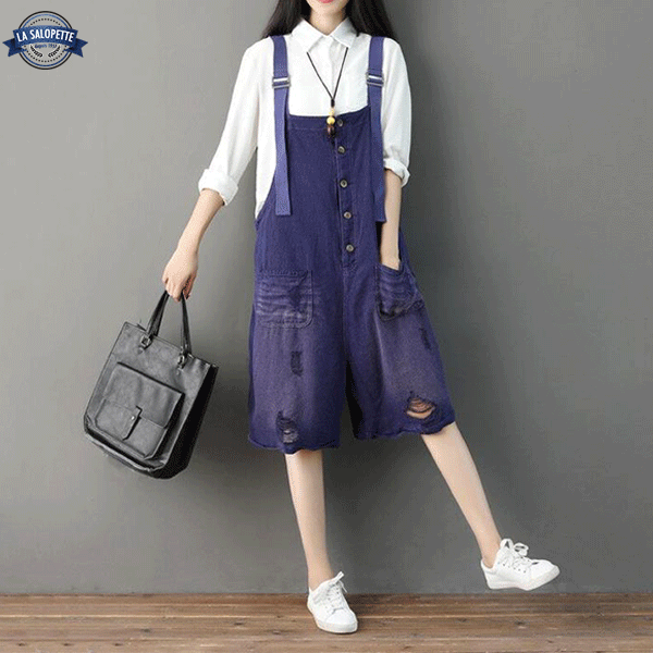 Salopette Violette